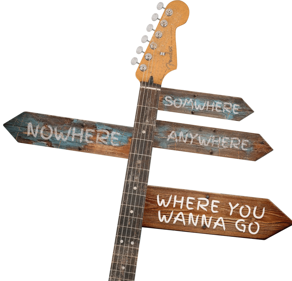 Where You Wanna Goo Album Art Sign