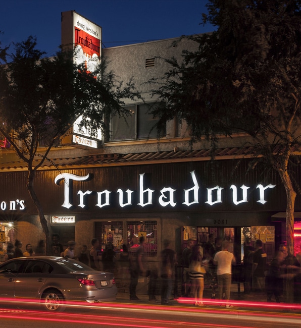 Troubadour Hollywood